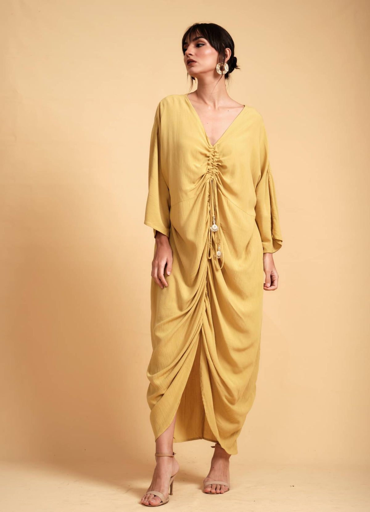 HAYA KAFTAN MUSTARD
