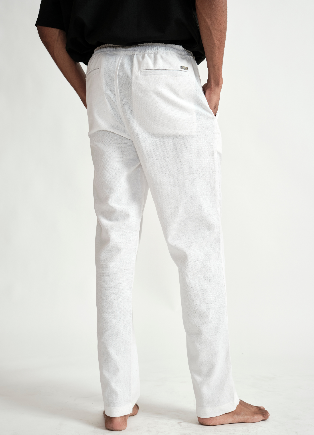 LINEN PANT WHITE