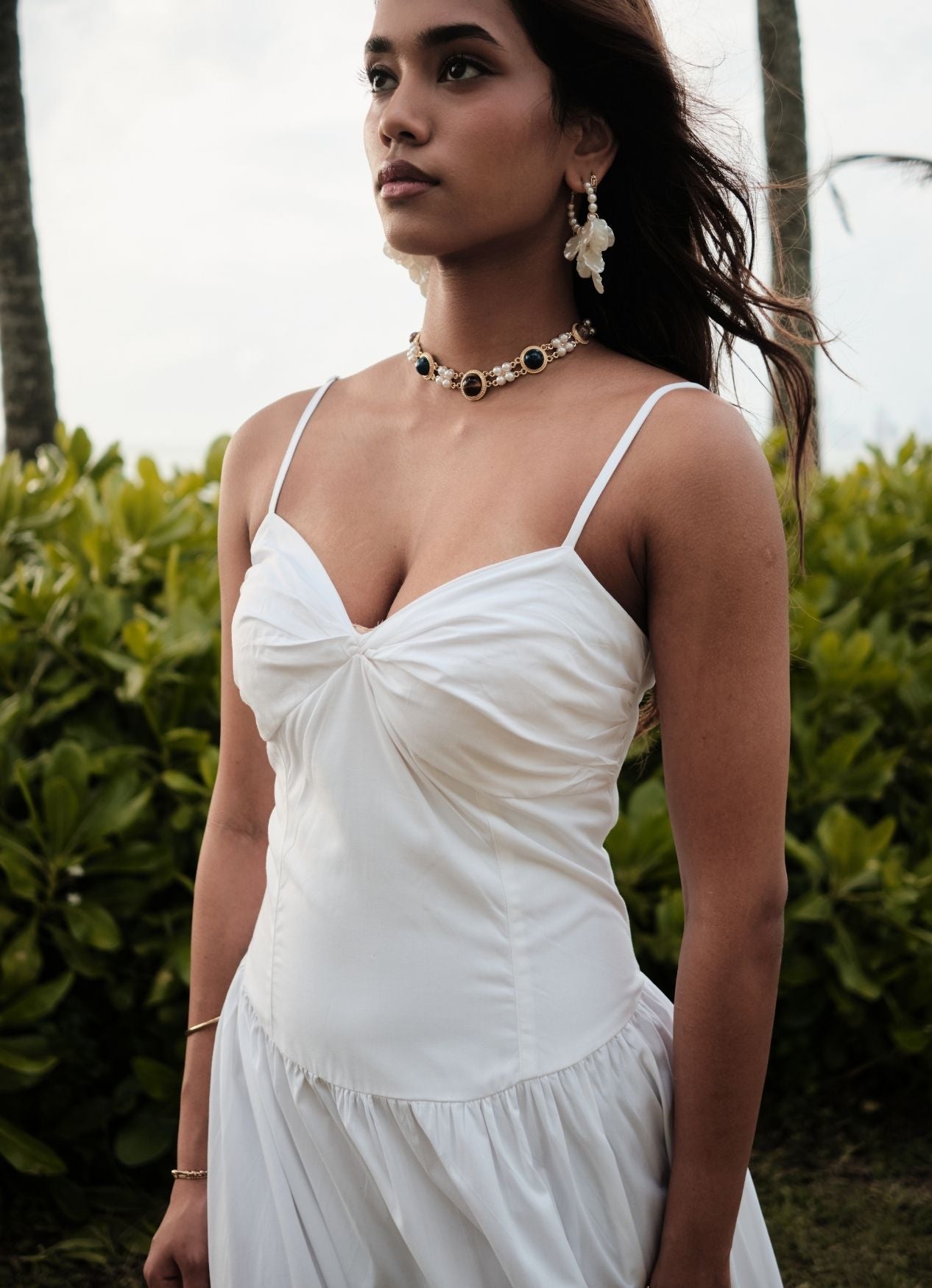 RHEA DRESS : PEARL