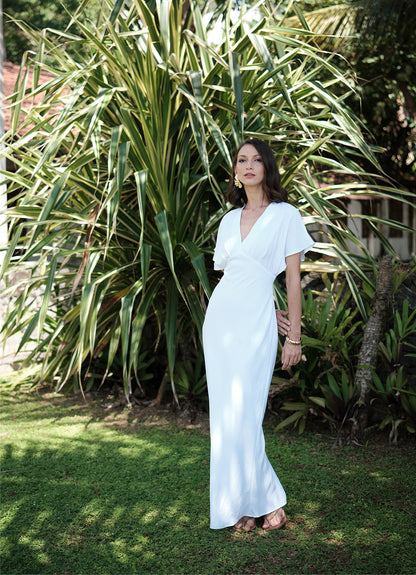 HELENA DRESS : WHITE