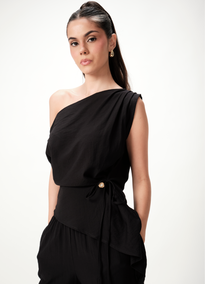 RINA DROP SHOULDER SET : INK