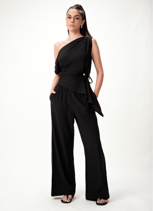 RINA DROP SHOULDER SET : INK