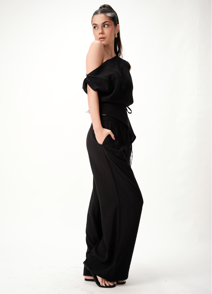 RINA DROP SHOULDER SET : INK