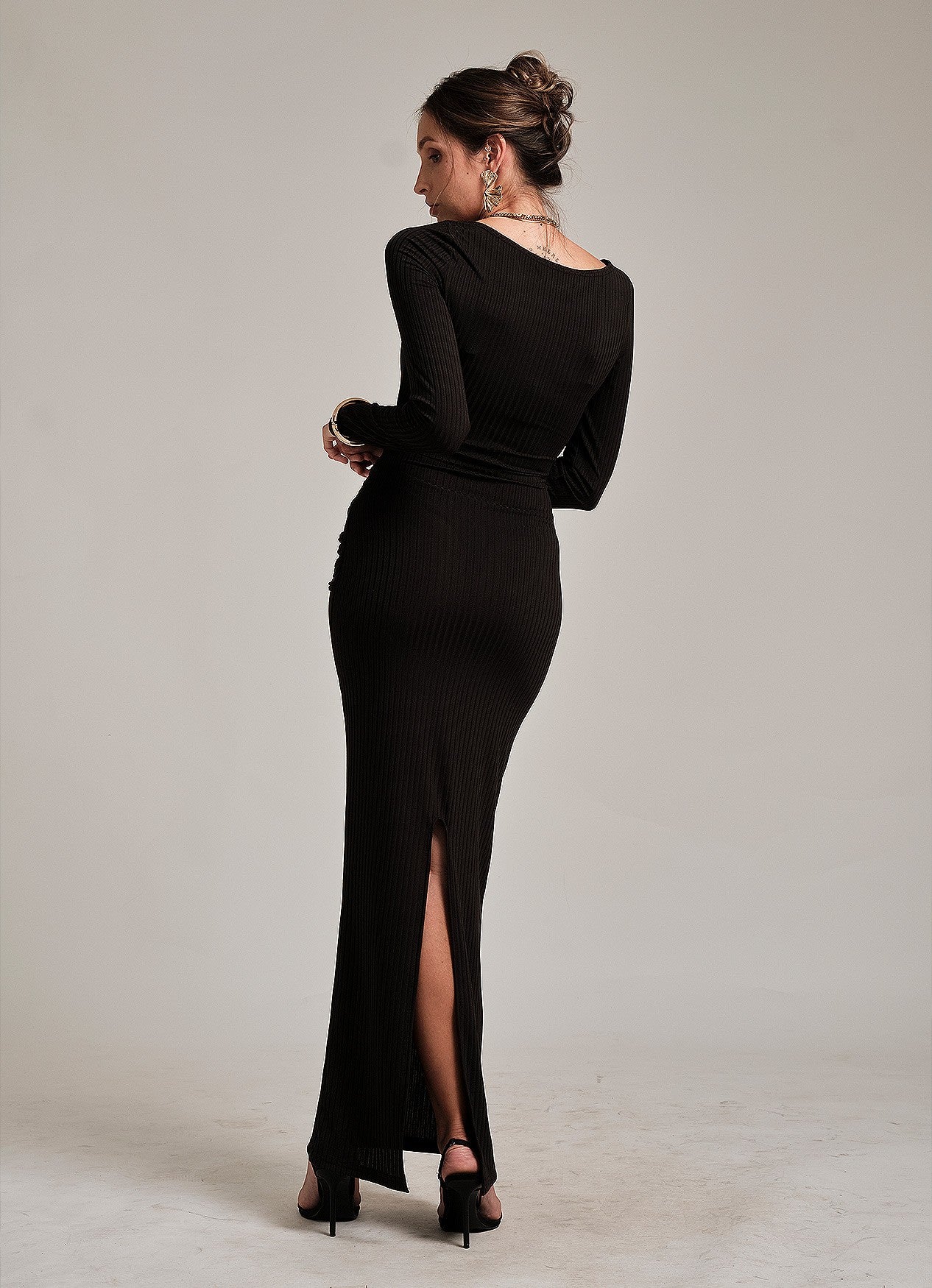 QUINN DRESS : BLACK