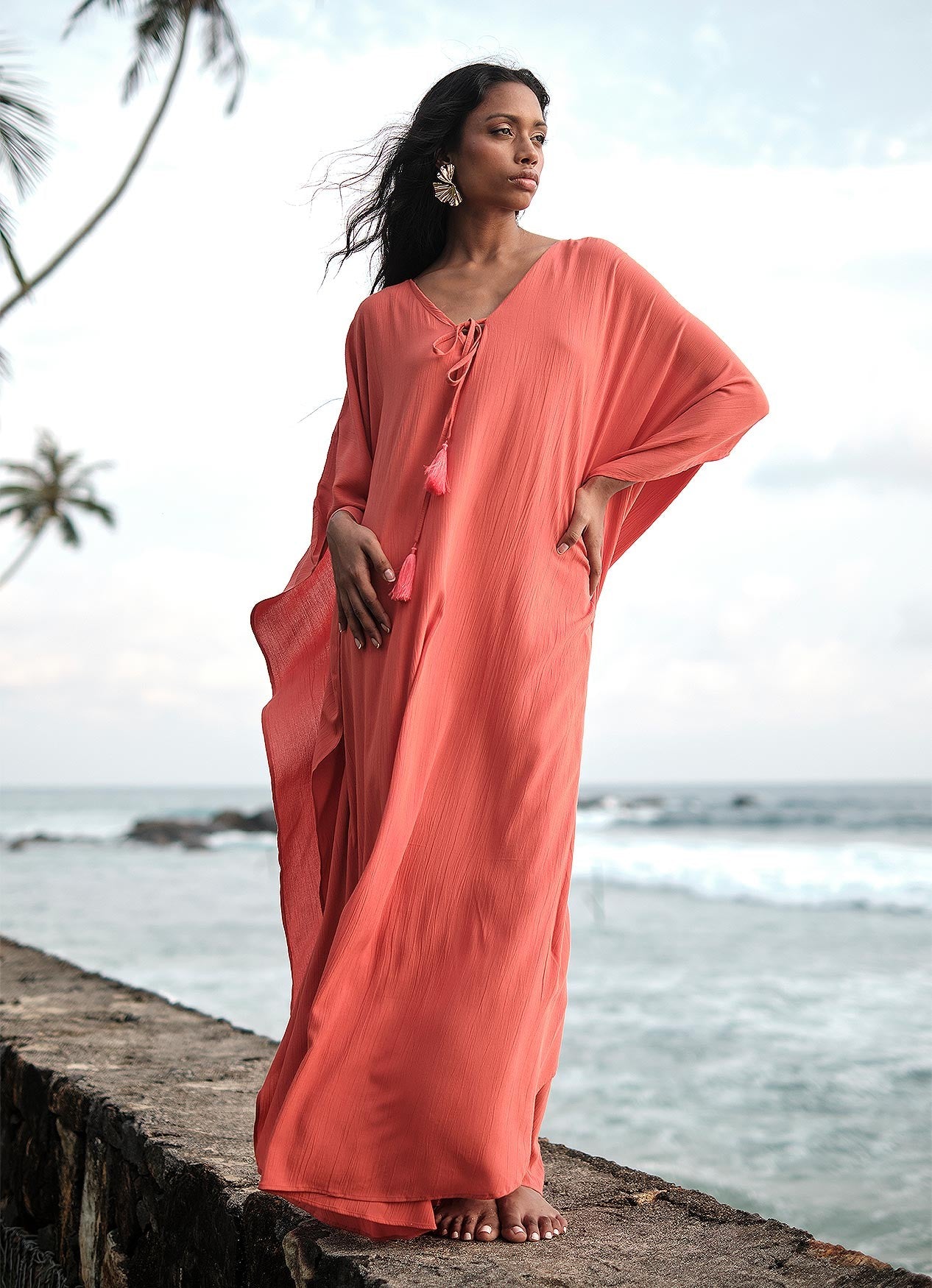 NOOR KAFTAN : CORAL