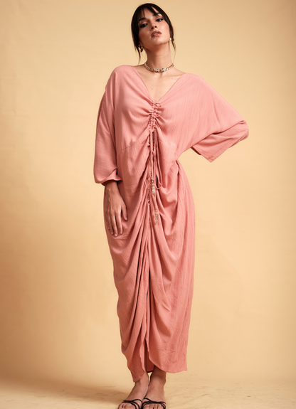 HAYA KAFTAN PEACH