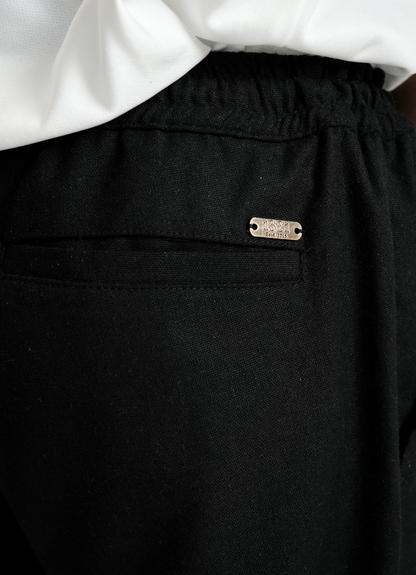 LINEN PANT BLACK