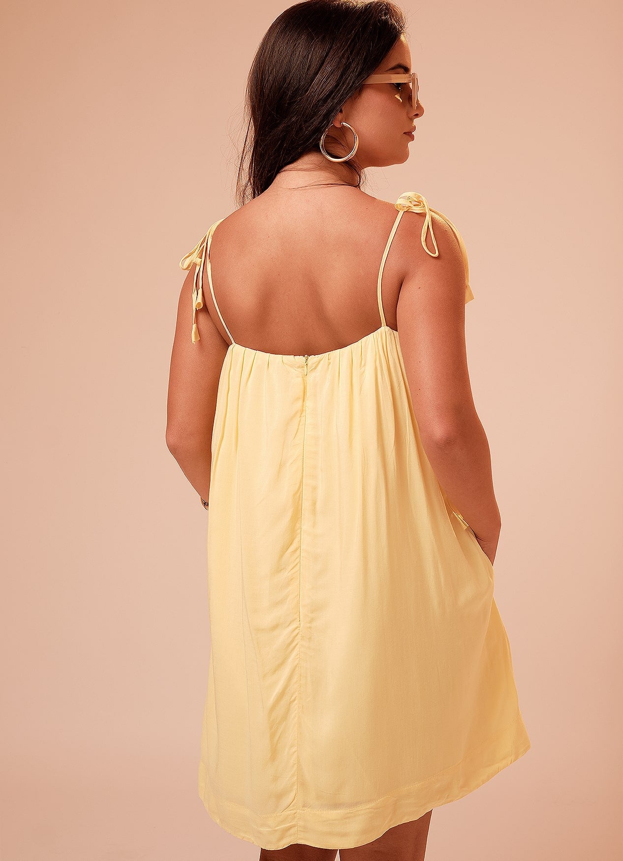 MILA MINI DRESS : BUTTER