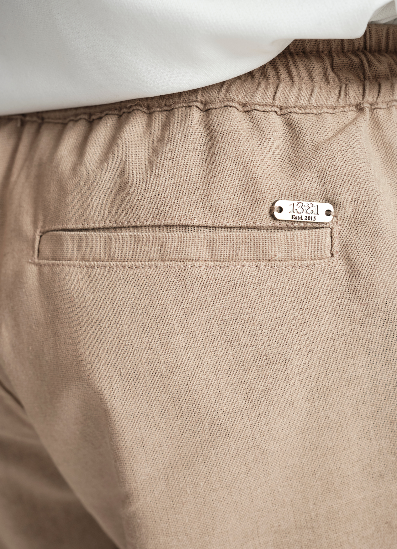 LINEN SHORT BEIGE