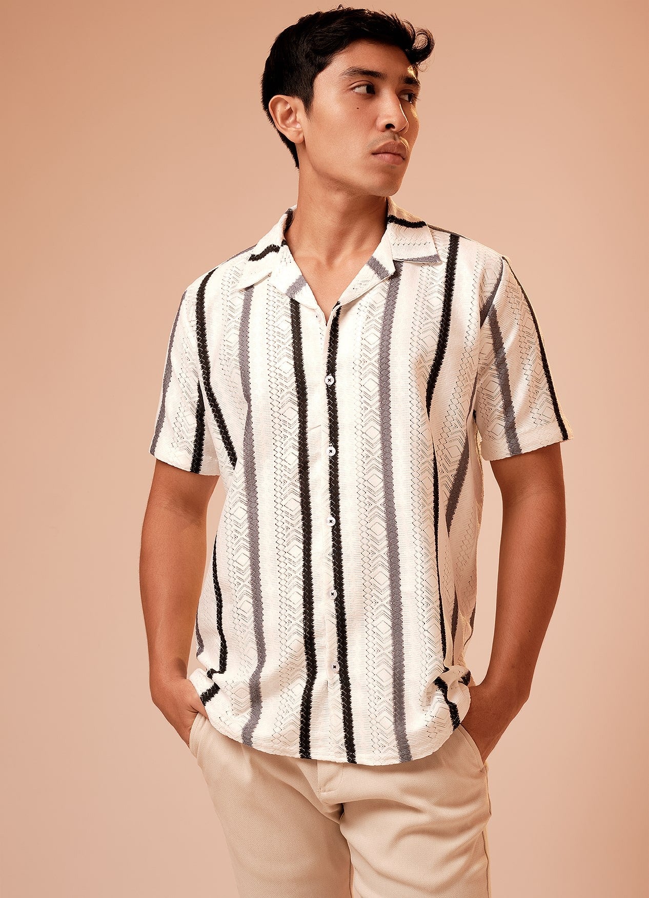 CUBA SHIRT : GREY