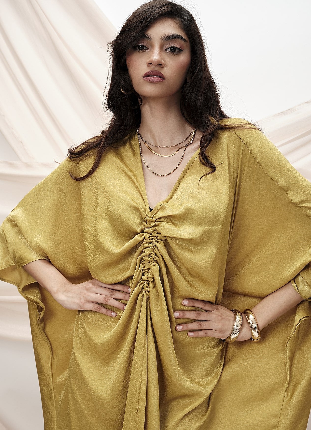 RAYA KAFTAN : OLIVE