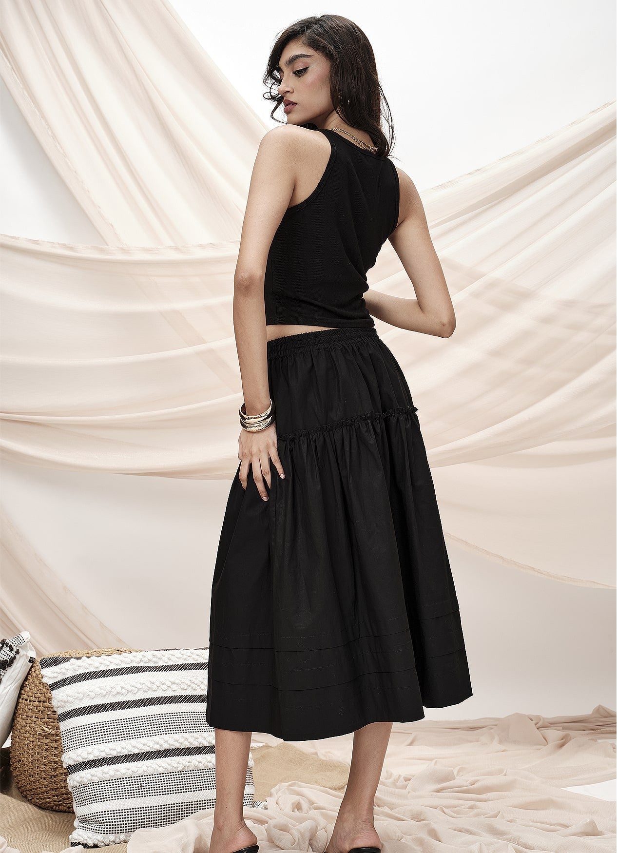 LINZY SKIRT : INK