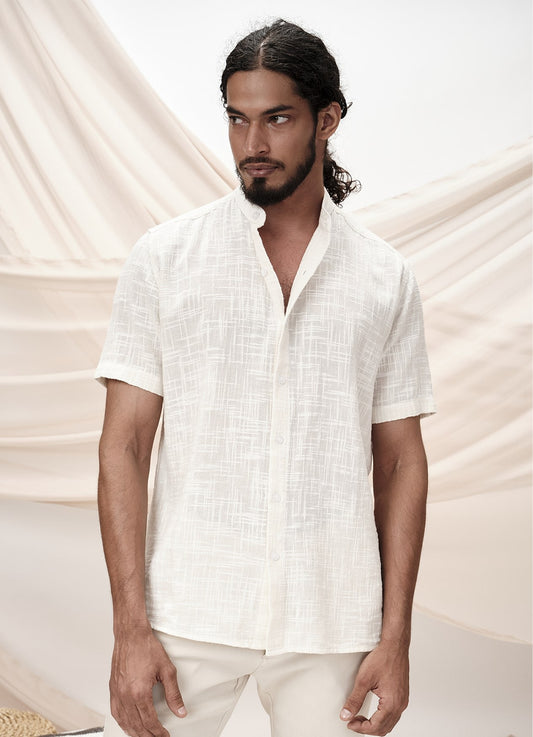 LINEN SLUB SHIRT