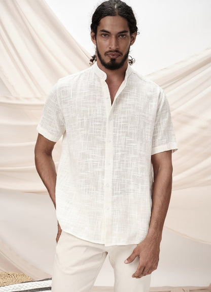 LINEN SLUB SHIRT