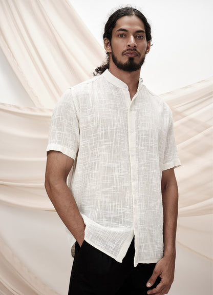 LINEN SLUB SHIRT