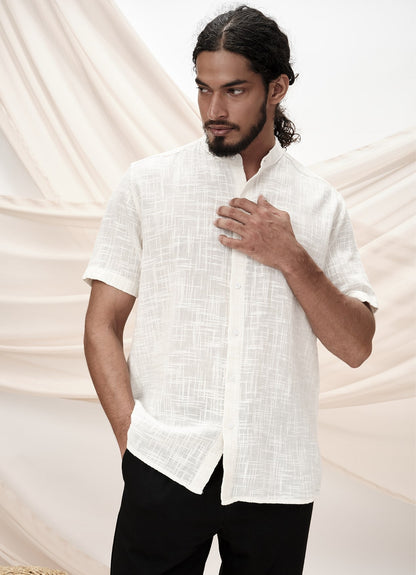 LINEN SLUB SHIRT