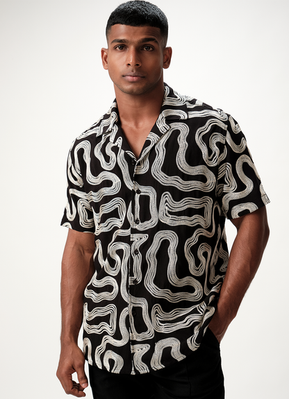CAM EMBROIDERED SHIRT
