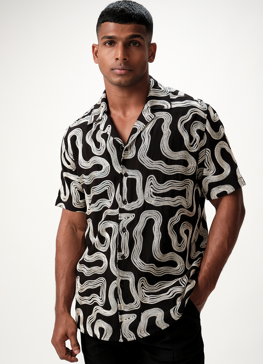 CAM EMBROIDERED SHIRT