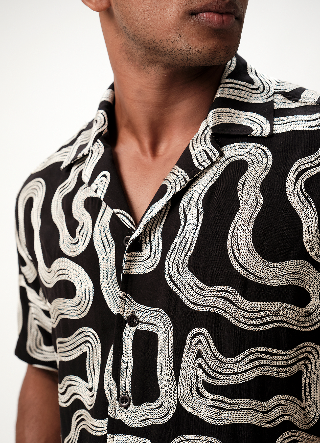 CAM EMBROIDERED SHIRT