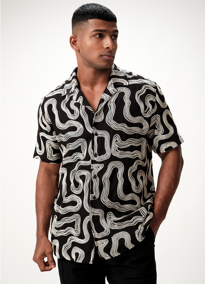 CAM EMBROIDERED SHIRT