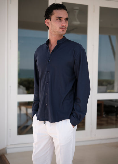 CLYDE SHIRT : NAVY