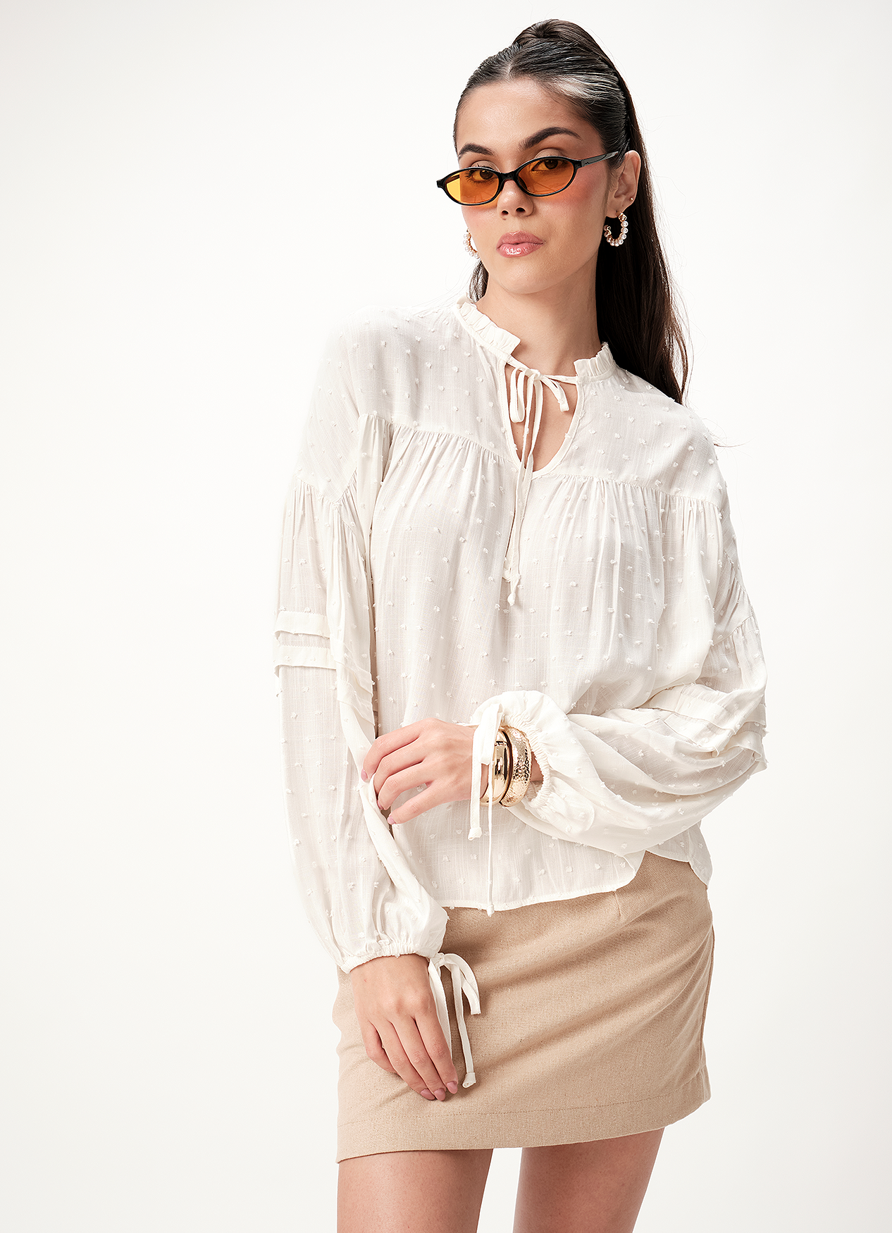 JODI BLOUSE VANILLA