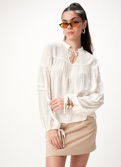 JODI BLOUSE VANILLA