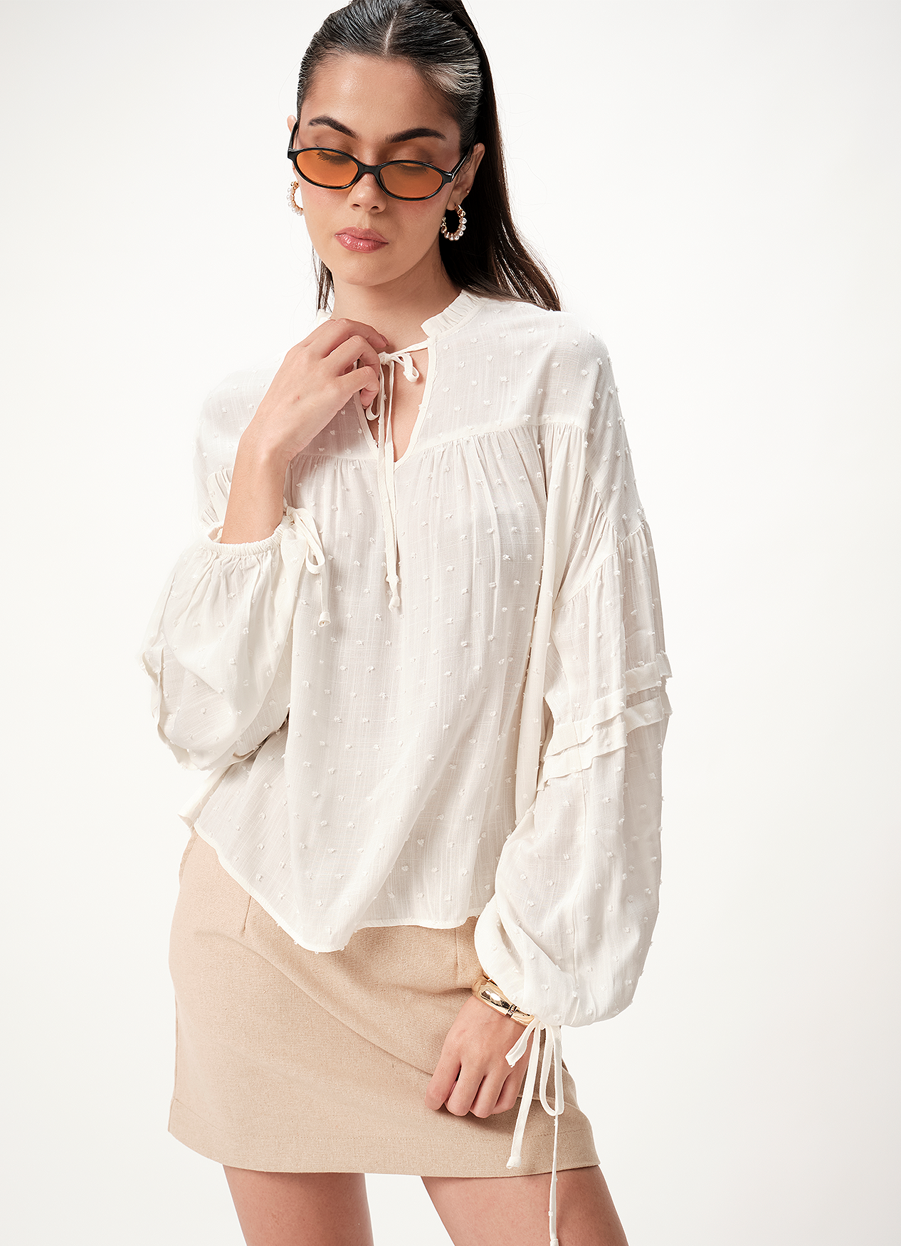 JODI BLOUSE VANILLA