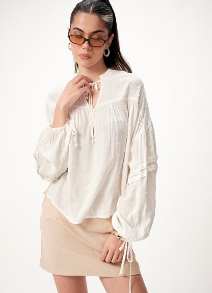 JODI BLOUSE VANILLA