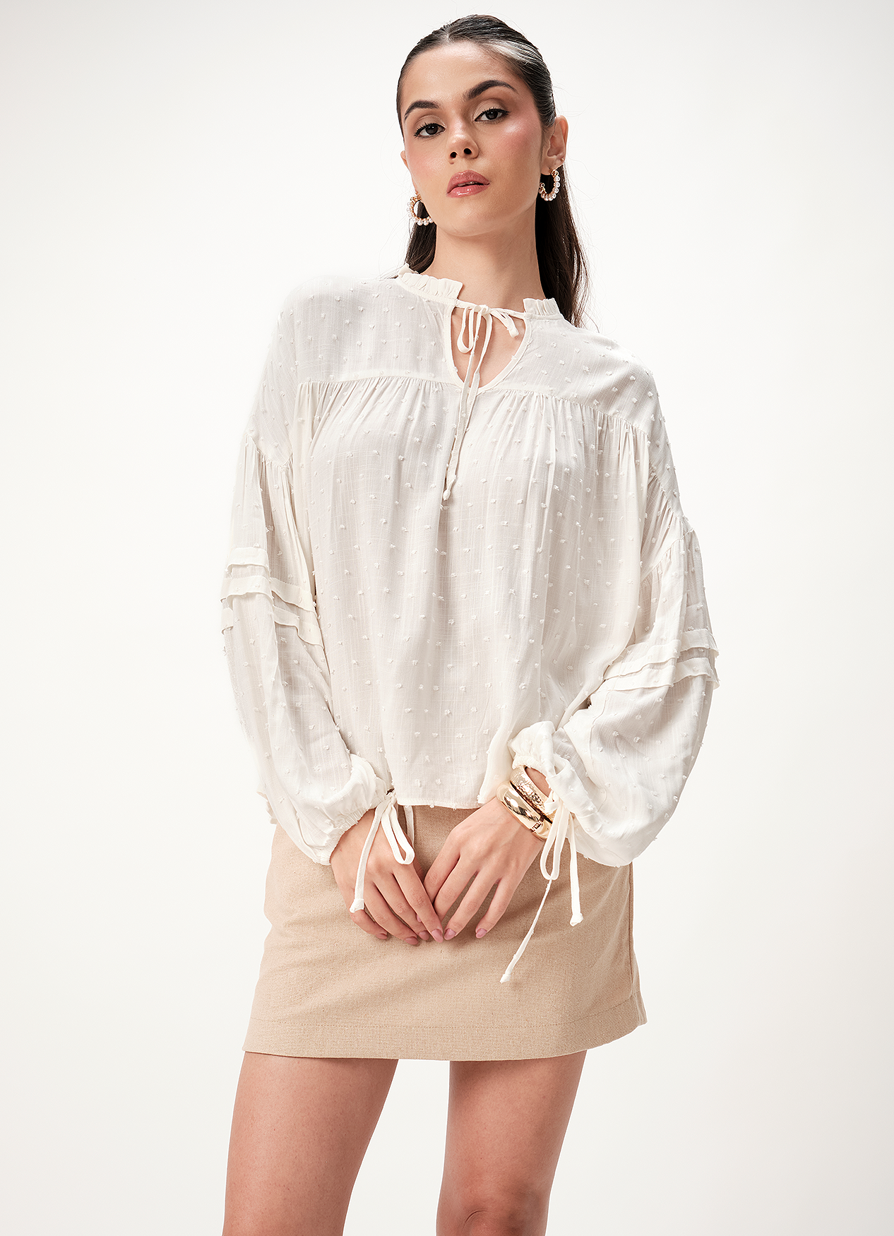 JODI BLOUSE VANILLA