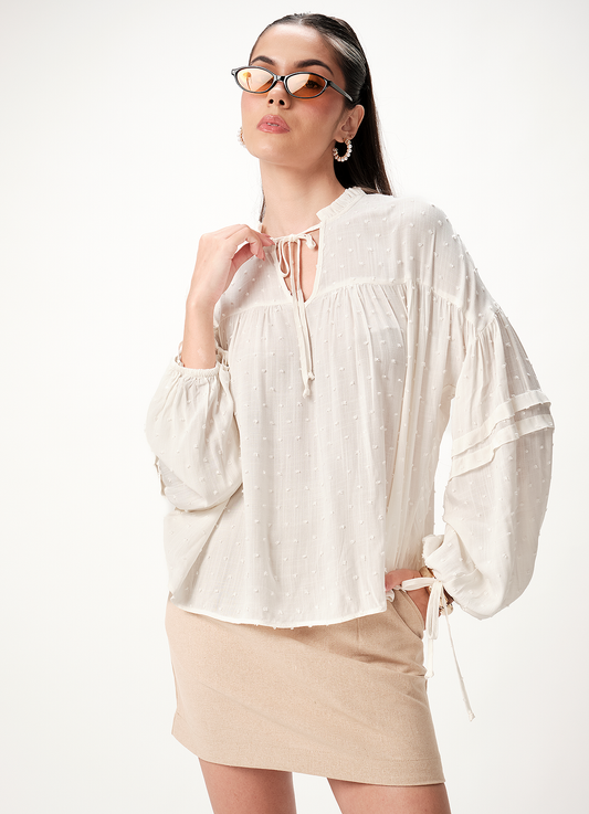 JODI BLOUSE VANILLA