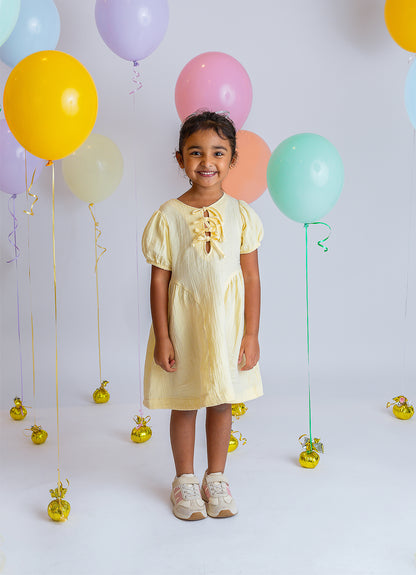 LIA DRESS : YELLOW
