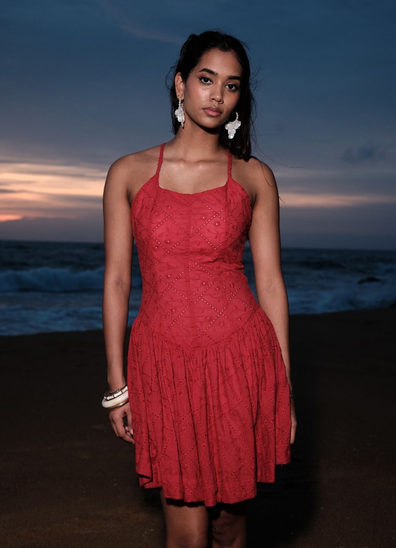 LOU MINI DRESS : RUBY
