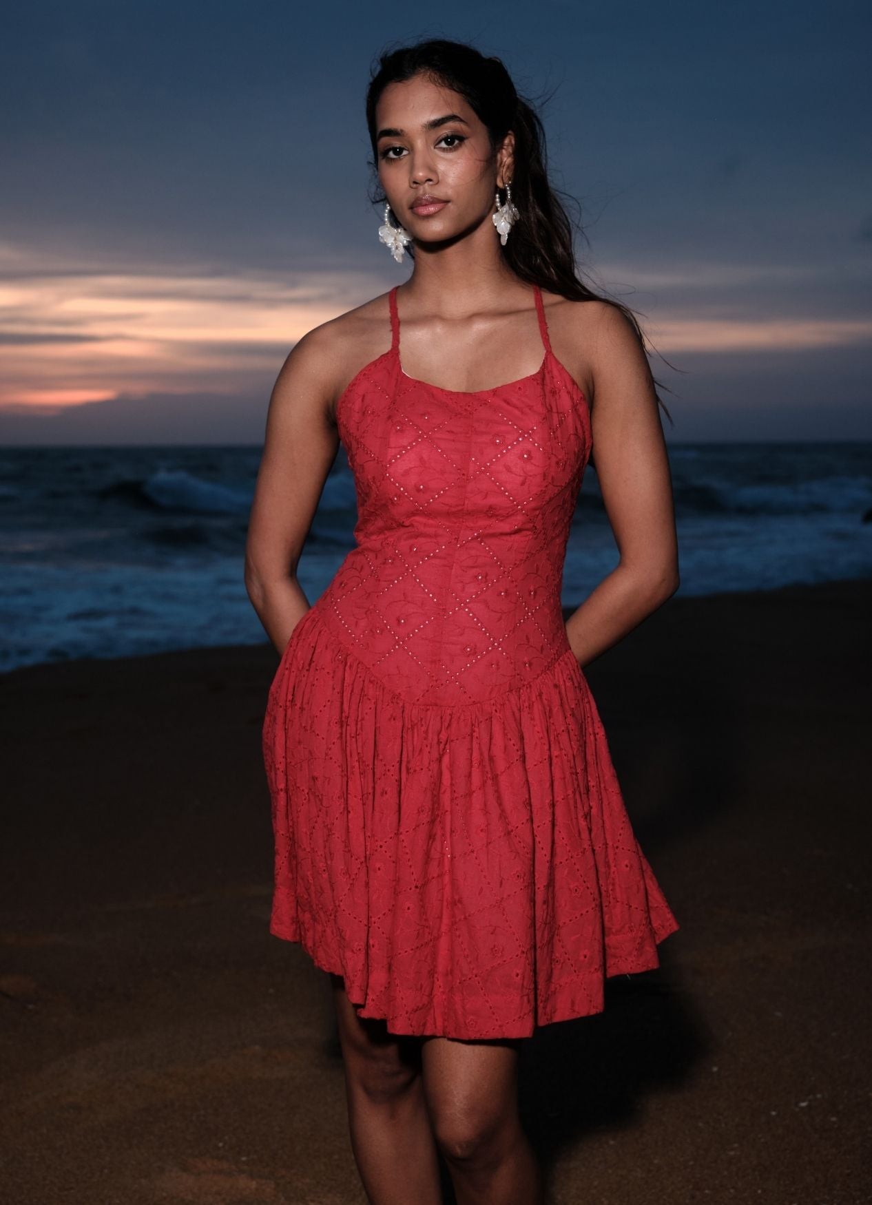 LOU MINI DRESS : RUBY