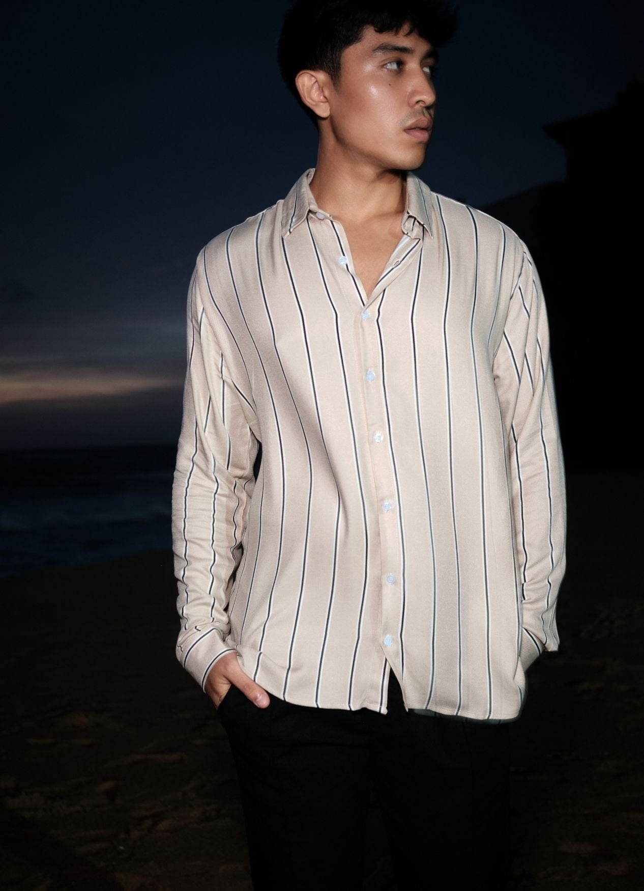 LUCA STRIPE SHIRT