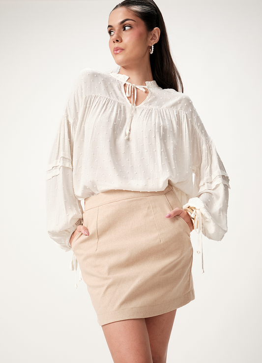 TESSA SKIRT BEIGE