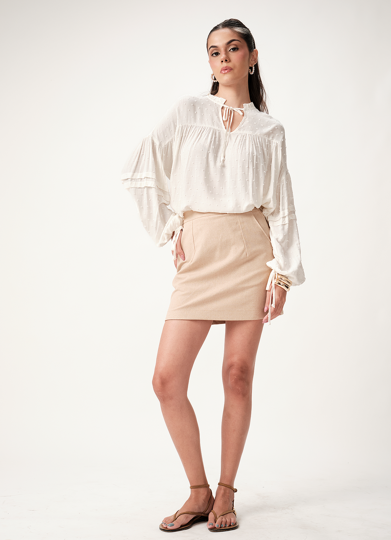 TESSA SKIRT BEIGE