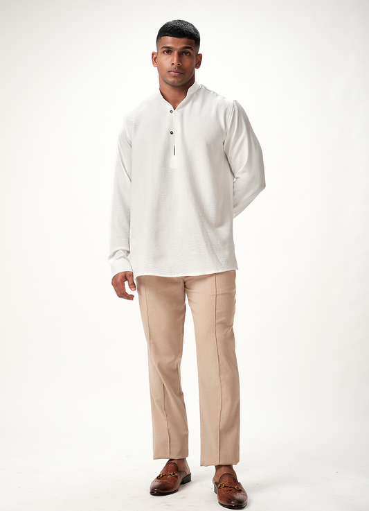 WHITE TUNIC SHIRT