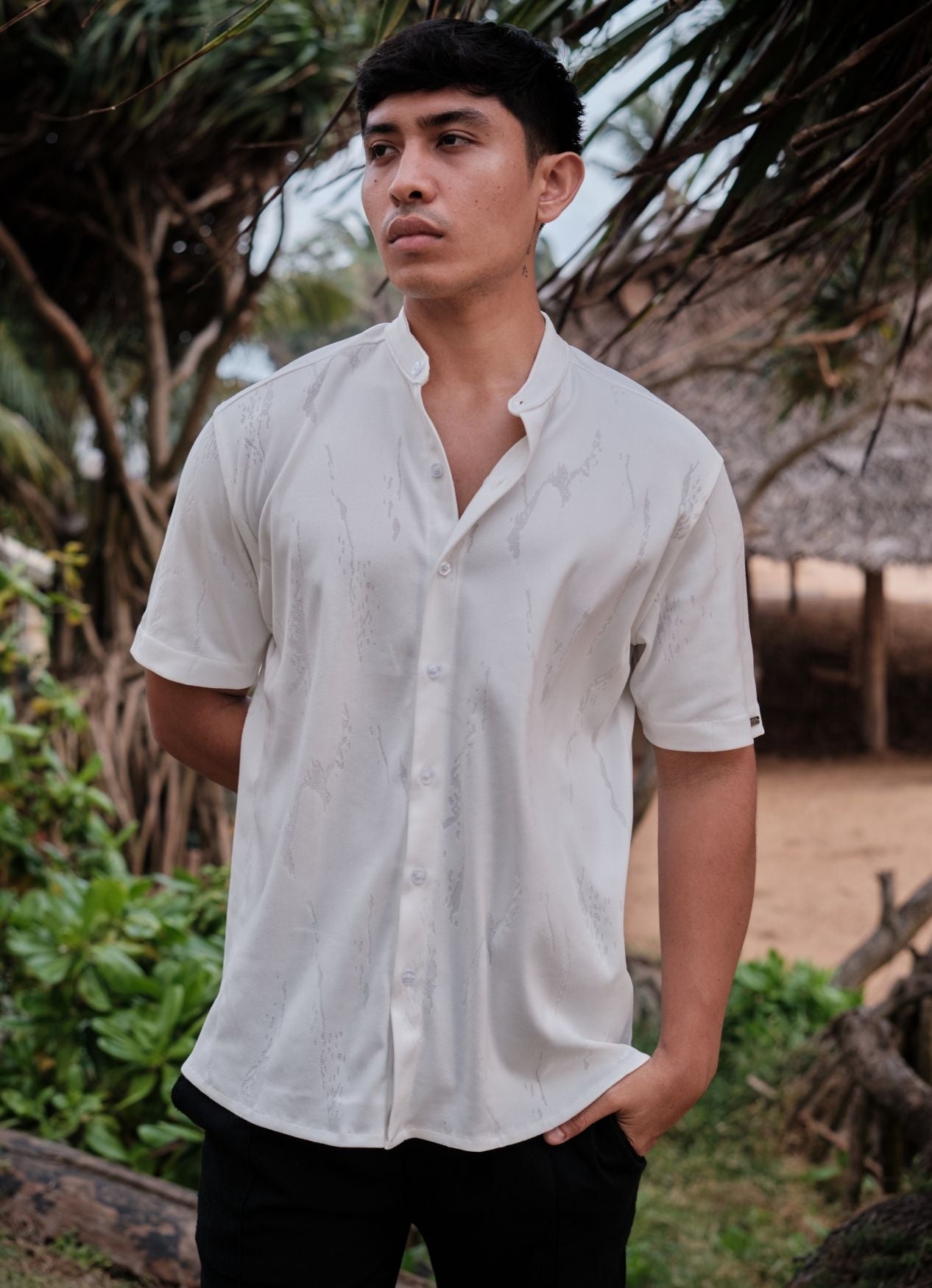 WAYNE SHIRT WHITE