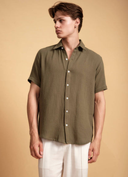 FED KHAKI SHIRT