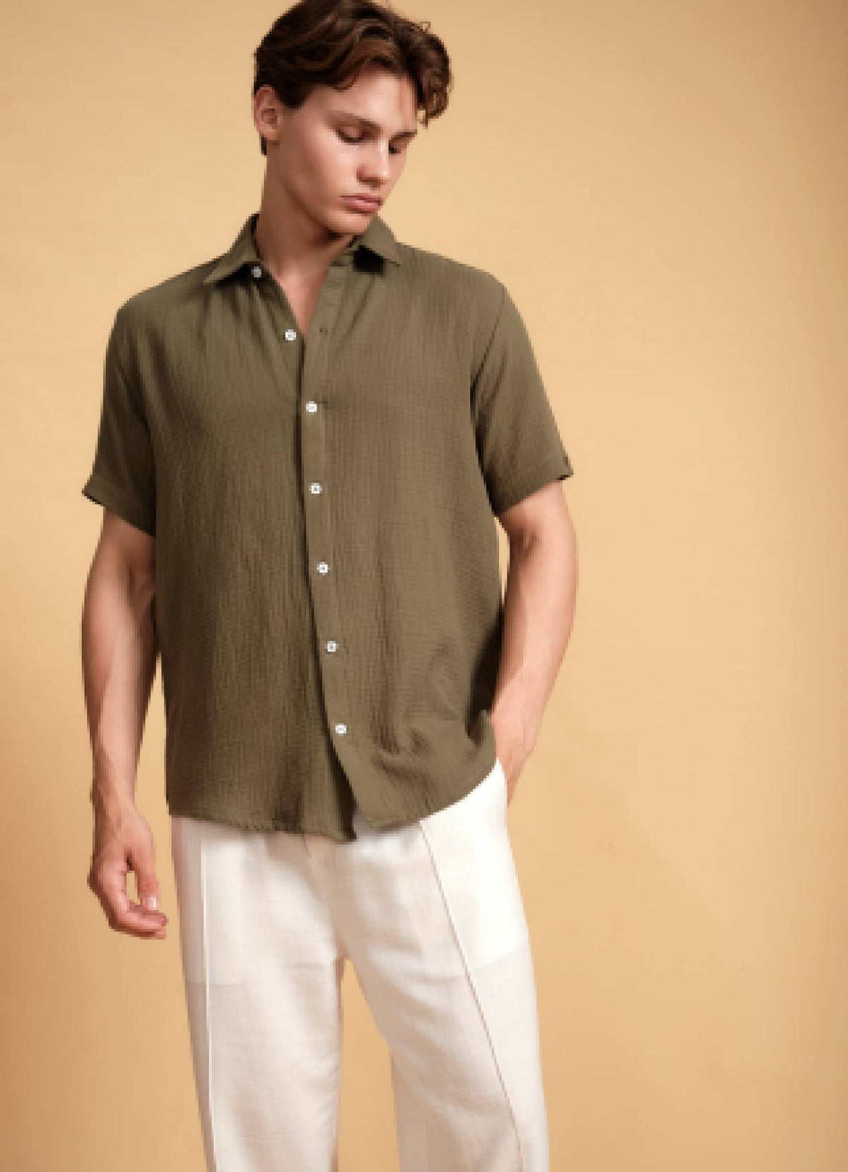 FED KHAKI SHIRT