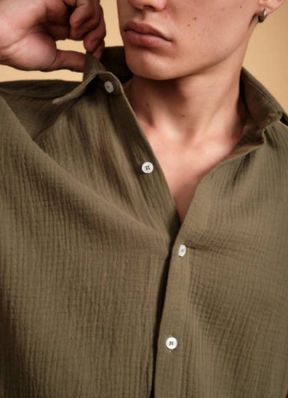 FED KHAKI SHIRT