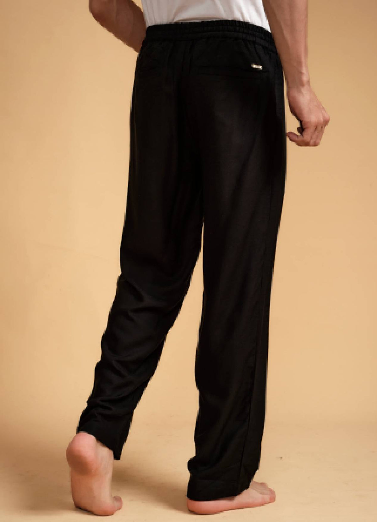 LINEN PANT BLACK