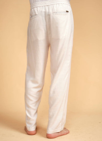 LINEN PANT WHITE