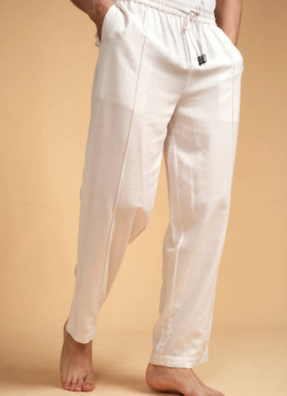 LINEN PANT WHITE