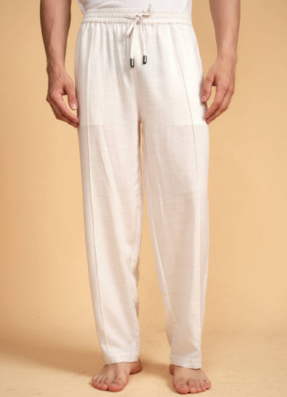 LINEN PANT WHITE